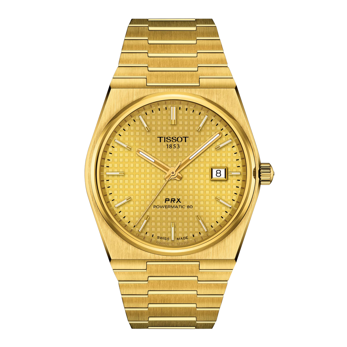 Tissot PRX Powermatic 80 gold